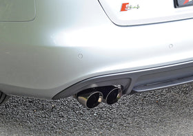 AWE Tuning Audi B8 / B8.5 S4 3.0T Touring Edition Exhaust - Diamond Black Tips (90mm) - 0