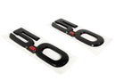 Ford Racing 15-17 Ford Mustang 5.0L Fender Emblem Black-6