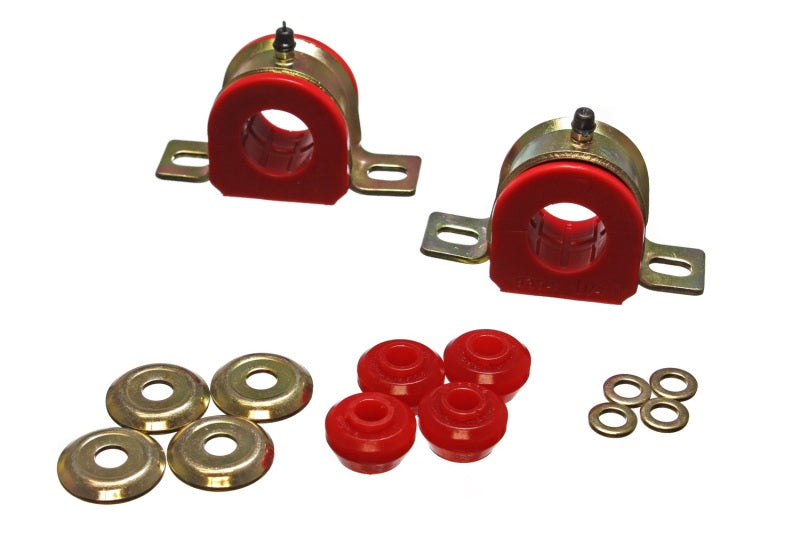 Energy Suspension 94-01 Dodge Ram 1500 / 94-02 Ram 2500/3500 4WD Red 30mm Front Sway Bar Bushings - 0