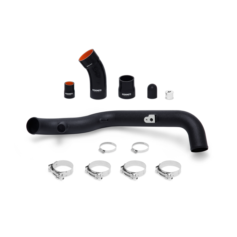 Mishimoto 2014+ Ford Fiesta ST Cold-Side Intercooler Pipe Kit - Wrinkle Black - 0