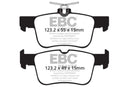 EBC 13+ Ford Fusion 1.6 Turbo Yellowstuff Rear Brake Pads-5