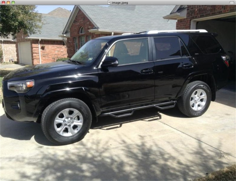 N-Fab Nerf Step 14-18 Toyota 4 Runner (Does Not Fit Limited) SUV 4 Door - Tex. Black - W2W - 2in - 0