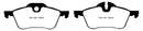 EBC 02-03 Mini Hardtop 1.6 Redstuff Front Brake Pads-3