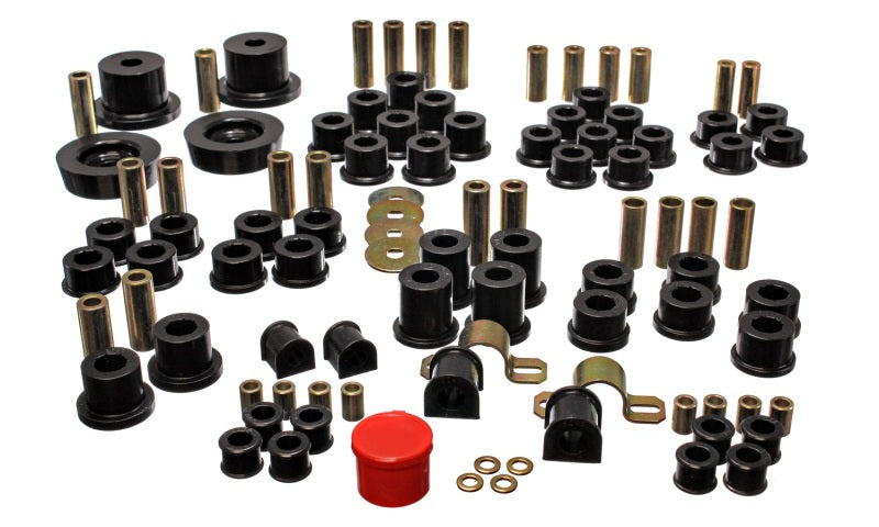 Energy Suspension 90-97 Mazda Miata Black Hyper-Flex Master Bushing Set - 0