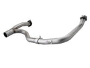 aFe Power Twisted Steel Y-Pipe Stainless Steel 2.5in 12-14 Jeep Wrangler V6 3.6L-1