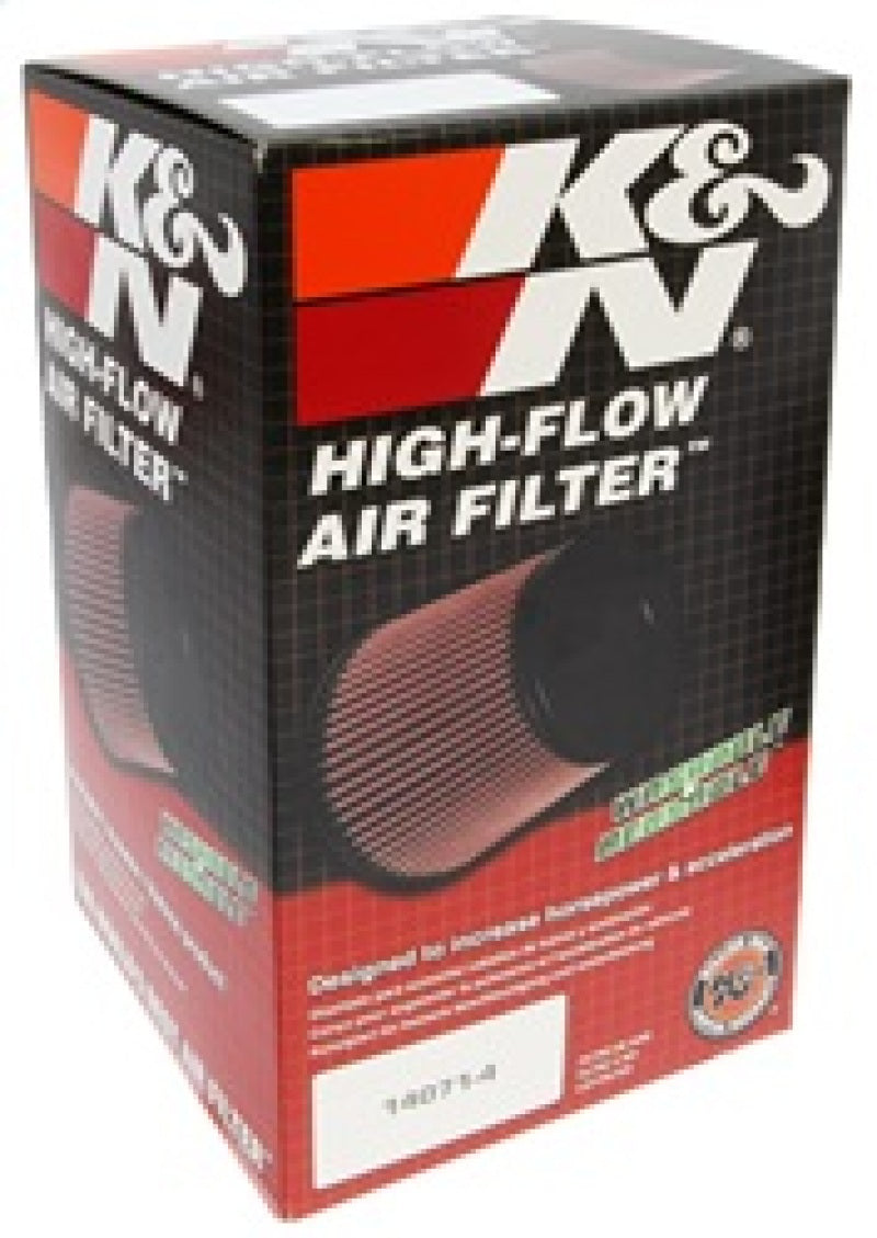 K&N Round Tapered Universal Air Filter 3 inch Flange 6 inch Base 5 inch Top 6 inch Height