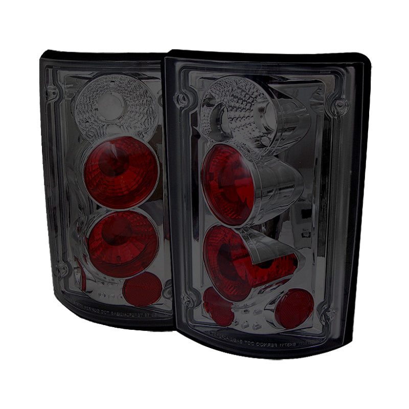 Spyder Ford Excursion 00-06/Econoline 150/250/350/450/550 95-06 Euro Tail Lights Smk ALT-YD-FEC00-SM - 0