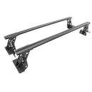 Go Rhino 15-22 Ford F-150 / 07-21 Toy. Tundra XRS Cross Bars Kit - Tex Blk (Attch Tonneau Cvr T-Trk)-11