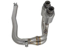 aFe Power Direct Fit Catalytic Converter Replacements Front 04-06 Jeep Wrangler (TJ/LJ) I6-4.0L-5
