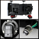 xTune GMC Yukon 92-93 Crystal Headlights w/ Corner & LED Bumper Smoke HD-JH-GMCCK88-LED-AM-SM-SET-4