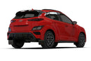 Rally Armor 22-23 Hyundai Kona N-Line Black UR Mud Flap w/Red Logo-4