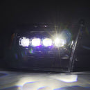 AlphaRex 09-18 Ram 2500 NOVA LED Proj Headlights Plank Style Alpha Blk w/Activ Light/Seq Signal/DRL-4