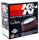 K&N Round Tapered 6.25in Base OD x 5.5in Top OD x 2.125in H Replacement Filter for Harley-Davidson-12