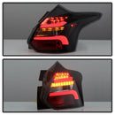 Spyder 12-14 Ford Focus 5DR LED Tail Lights - Black Smoke (ALT-YD-FF12-LED-BSM)-8