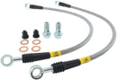 StopTech 2005 Chevrolet/GMC Silverado/Sierra 1500 Stainless Steel Rear Brake Lines-1
