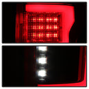 Spyder 15-18 Ford F-150 LED Tail Lights (w/Blind Spot) - Red Clear (ALT-YD-FF15015BS-LBLED-RC)-9