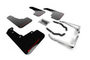 Rally Armor 18-23 Subaru Crosstrek Black UR Mud Flap w/Red Logo-1