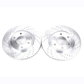 Power Stop 08-10 Infiniti QX56 Front Evolution Drilled & Slotted Rotors - Pair
