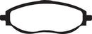 EBC 12+ Volkswagen CC 3.6 Greenstuff Front Brake Pads-5