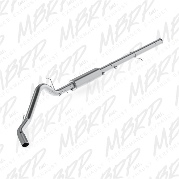 MBRP 2014 Chevy/GMC 1500 Silverado/Sierra 6.2L V8 SS T409 3.5in C/B Single Side Exit Exhaust