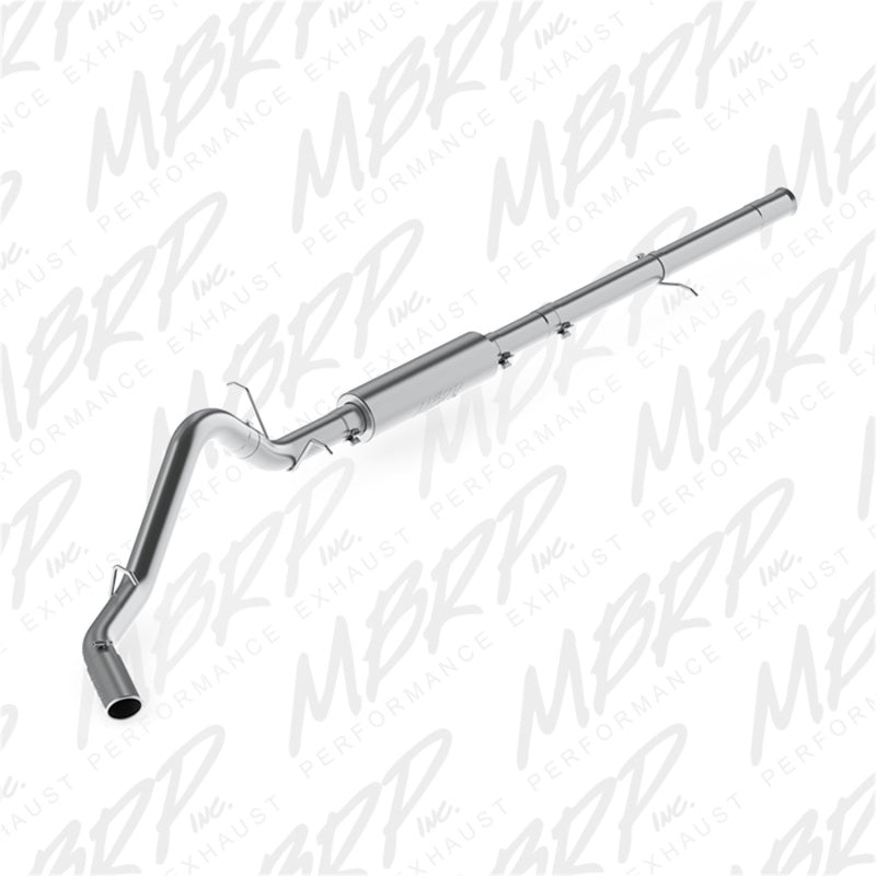MBRP 2014 Chevy/GMC 1500 Silverado/Sierra 6.2L V8 Aluminum 3.5in C/B Single Side Exit Exh - 0