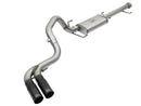 aFe Rebel Series 3in Stainless Steel Cat-Back Exhaust System w/Black Tips 07-14 Toyota FJ Cruiser-1