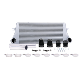 Mishimoto 94-02 Dodge Ram 2500 5.9L Cummins Intercooler Kit w/ Pipes (Silver) - 0