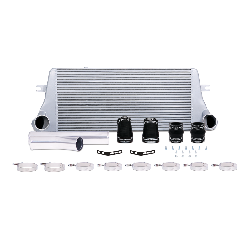Mishimoto 94-02 Dodge Ram 2500 5.9L Cummins Intercooler Kit w/ Pipes (Silver) - 0