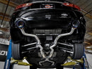 aFe Takeda 2.5in 304 SS Cat-Back Exhaust System w/ Blue Flame Tips 16-18 Infiniti Q50 V6-3.0L (tt)-3
