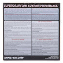 K&N Custom Air Filter Round 5.25 inch ID 6.25 inch OD 2.5 inch Height-8