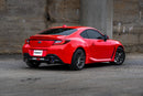 MBRP 2022 Subaru BRZ 2.4L/Toyota GR86 2.4L 2.5in Dual Split Rear Exit w/5in OD CF Tips - T304-4