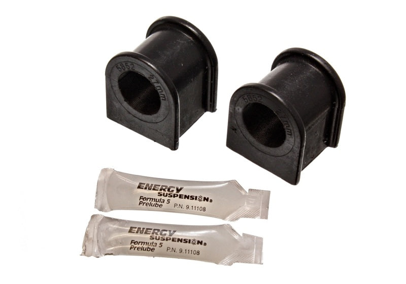 Energy Suspension 87-92 Toyota Supra Black 27mm Front Sway Bar Bushing Set - 0