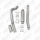 MBRP 11-13 Ford F-250/350/450 6.2L V8 Gas 4in Cat Back Single Side Alum Exhaust System-5