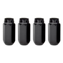 McGard Hex Lug Nut (Cone Seat) M14X1.5 / 22mm Hex / 1.945in. Length (4-Pack) - Black-2