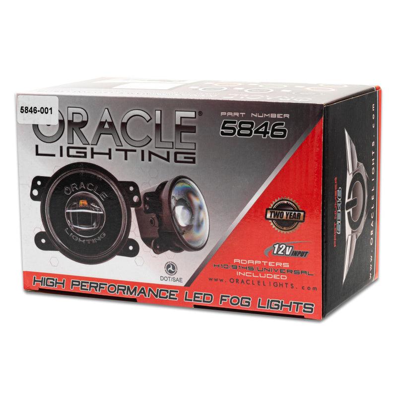 Oracle Jeep Wrangler JK/JL/JT High Performance W LED Fog Lights - White