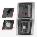 ANZO 1994-1998 Chevrolet Blazer Corner Lights Black Housing Clear Lens w/ Amber Reflector-5
