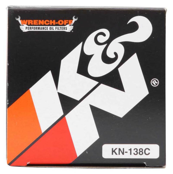 K&N Suzuki / Arctic Cat / Cagiva / Kawasaki / KYMCO / Aprilia 2.813in OD x 3.221in H Oil Filter