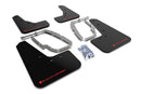 Rally Armor 17-23 Tesla Model 3 Black UR Mud Flap w/Red Logo-1