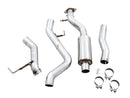 AWE Tuning 2021+ Ford Bronco 0FG Exhaust (No Tips) w/ Bash Guard-9