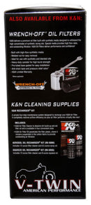 K&N 75-78 Harley-Davidson 1000/1200CC Drop In Replacement Air Filter-5