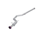 MBRP 2022 Subaru WRX 2.4L 3in Cat Back 5in OD w/ Single Burnt Tip - T304-1