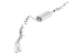 Borla 15-16 Cadillac Escalade ESV 6.2L Auto Trans Dual Round Rolled Truck Side Exit Catback Exhaust