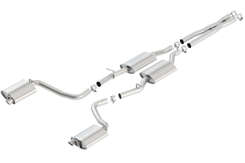 Borla 15-16 Dodge Charger R/T 5.7L No Tip Use Factory Valence Single Split Rear Exit S-Type Exhaust - 0