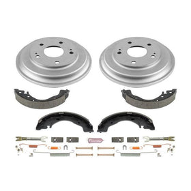 Power Stop 06-11 Honda Civic Coupe Rear Autospecialty Drum Kit