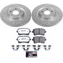 Power Stop 14-18 Audi A6 Rear Z26 Street Warrior Brake Kit-1
