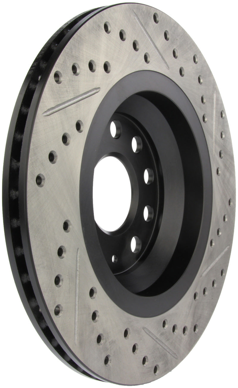 StopTech 09 VW Passat CC / 06-09 Passat Slotted & Drilled Right Rear Rotor - 0