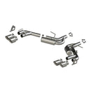 MBRP 16-19 Chevrolet Camaro V6 2.5in AL NPP Dual Axle Back Exhaust w/ 4in Quad Dual Wall Tips-2