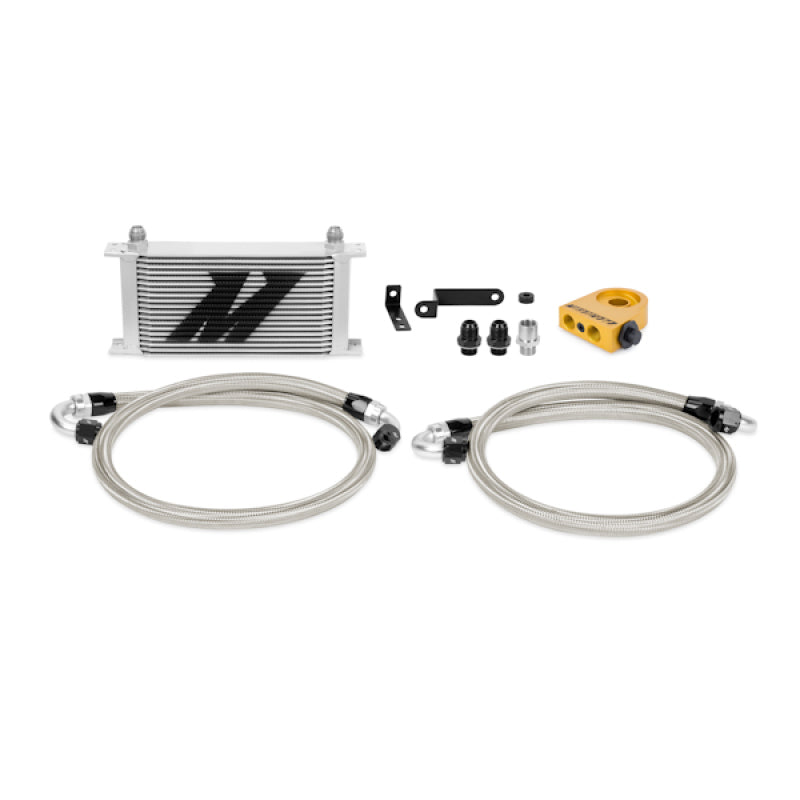 Mishimoto 08-14 WRX/STi Thermostatic Oil Cooler Kit - Silver - 0