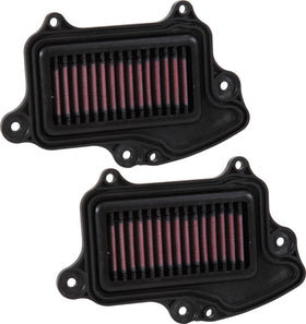 K&N 16-17 Suzuki Boulevard M90 1462CC Replacement Drop In Air Filter (Set of 2) - 0