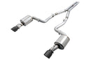 AWE Tuning 2015+ Dodge Charger 6.4L/6.2L Non-Resonated Touring Edition Exhaust - Diamond Blk Tips-1
